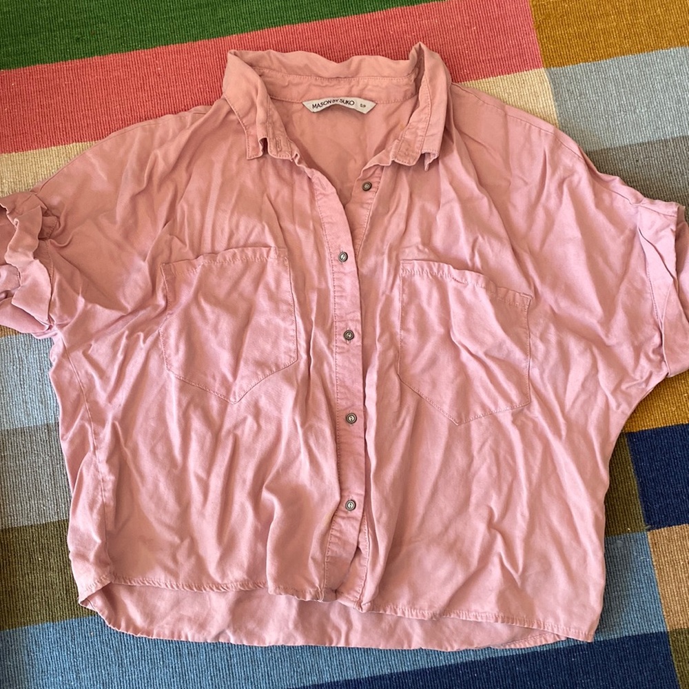 Pink Button Down